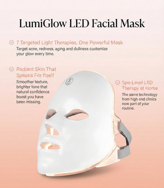 AboutGlow LumiGlow LED Facial Mask